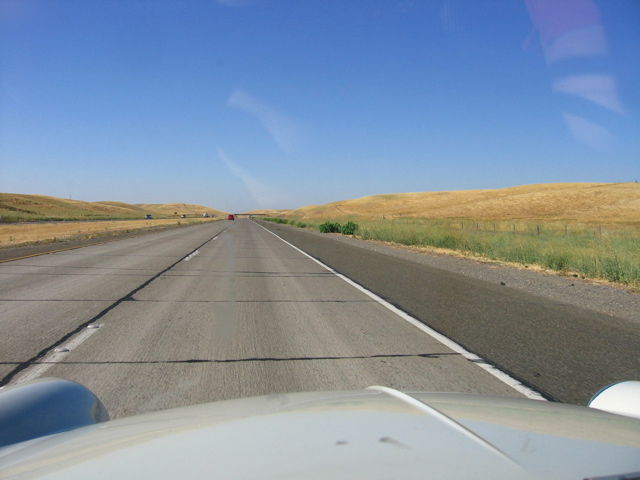 Ah, open road at last!  Highway 505.