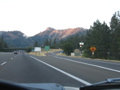 Approaching Shasta national forest.  When we got to the good parts, it was too dark for snapshots.